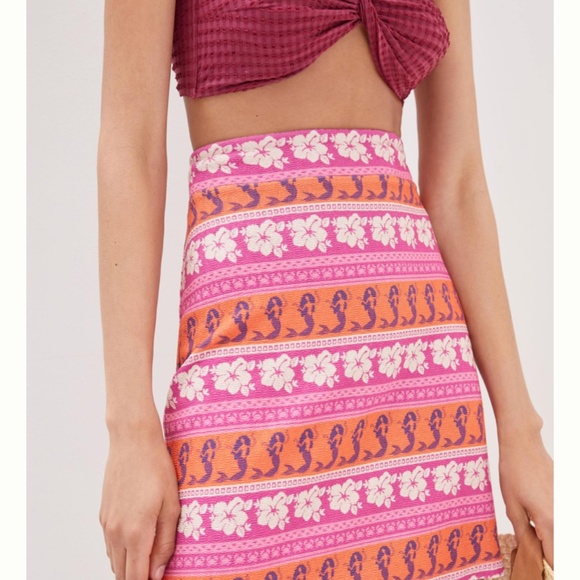 Farm Rio Knit Mini Skirt - Picture 2 of 7